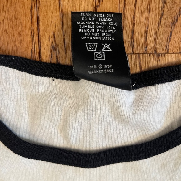 vintage‎ daffy duck women's shirt WB studio store XL - Picture 3 of 7